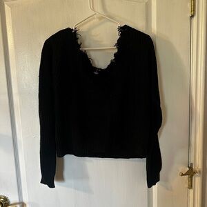 OFF THE SHOULDER SWEATER